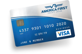 America First Credit Union Business Visa Platinum Cash Back