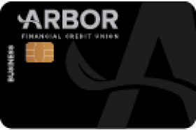 Arbor Financial Credit Union Business Visa Rewards Credit Card