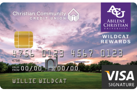 Christian Community Credit Union Wildcat Rewards Visa® Signature Credit Card