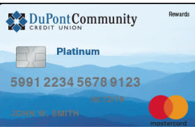 DuPont Community Credit Union Platinum Rewards Credit Card