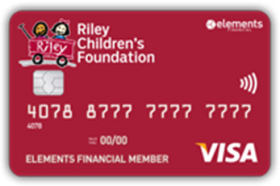 Elements Financial Federal Credit Union Riley Children Foundation Visa