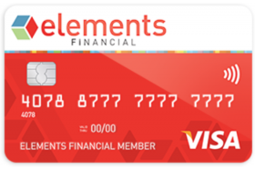 Elements Financial Federal Credit Union Secured Visa Card
