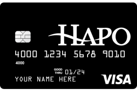 HAPO Community Credit Union Visa Share Secured