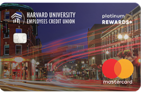 Harvard University Employees CU Platinum Rewards Plus Credit Card