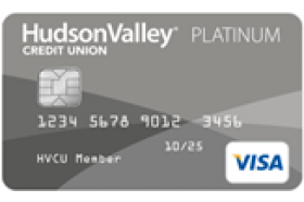 Hudson Valley Federal Credit Union Visa Platinum Rewards Credit Card