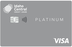 Idaho Central Credit Union Variable Rate Platinum Visa Credit Card