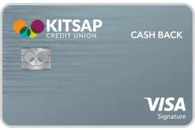 Kitsap Credit Union Visa Signature Cash Back