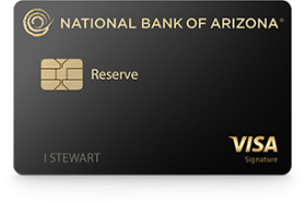 National Bank of Arizona Reserve Visa Credit Card