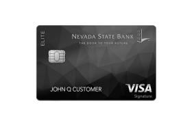 Nevada State Bank Elite Visa Signature Credit Card