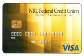 NRL Federal Credit Union Visa Gold Credit Card