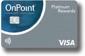 OnPoint Community Credit Union Platinum Visa Rewards Credit Card