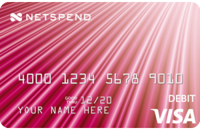 pink netspend visa prepaid card toe