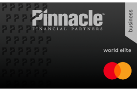 Pinnacle Financial Partners Mastercard Business World Elite Credit Card