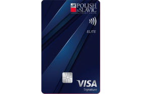 Polish and Slavic Federal Credit Union VISA Signature Elite Credit Card