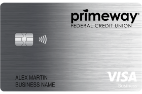 PrimeWay Federal Credit Union Smart Business Rewards Visa Credit Card