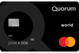 Quorum Federal Credit Union World Mastercard Credit Card