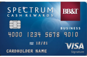BB&T Spectrum Cash Rewards Business Visa