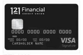 121 Financial Credit Union Visa Platinum Rewards Credit Card