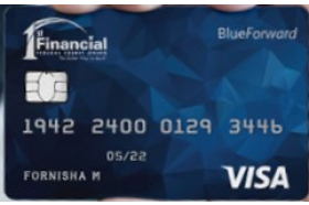 1st Financial Federal Credit Union Visa Blue Forward Card