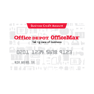 Office Depot Officemax Business Credit Card Social 