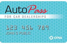 AutoPass for Car Dealerships Credit Card