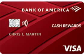 Bank of America® Visa® Cash Rewards credit card