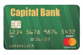 Capital Bank MasterCard® Debit Card