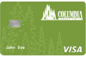 Columbia Credit Union Visa Platinum Credit Card
