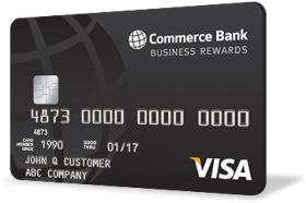 Commerce Bank Business Visa Rewards Credit Card