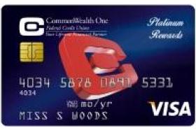 CommonWealth One FCU Visa Platinum Rewards Credit Card
