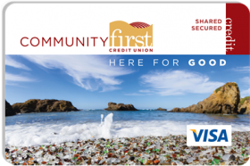 Community First Credit union Visa® Share Secured Credit Card