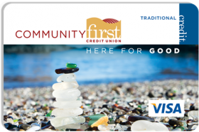Community First Credit Union Visa® Traditional Credit Card