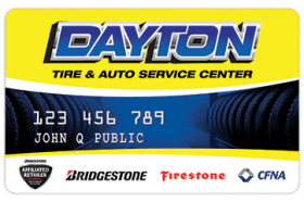 Dayton Tire and Auto Service Center Credit Card