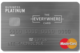 The Everywhere Business Platinum Credit Card