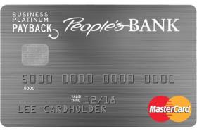 People's Bank of Commerce Business Platinum Payback MasterCard