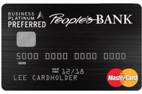 People's Bank of Commerce Business Platinum Preferred MasterCard